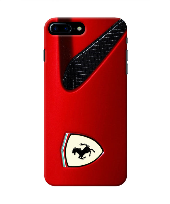 Ferrari Hood Iphone 8 plus Real 4D Back Cover