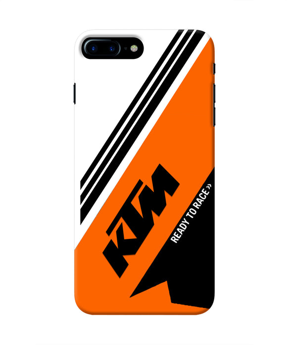 KTM Abstract Iphone 8 plus Real 4D Back Cover