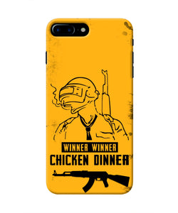 PUBG Chicken Dinner Iphone 8 plus Real 4D Back Cover