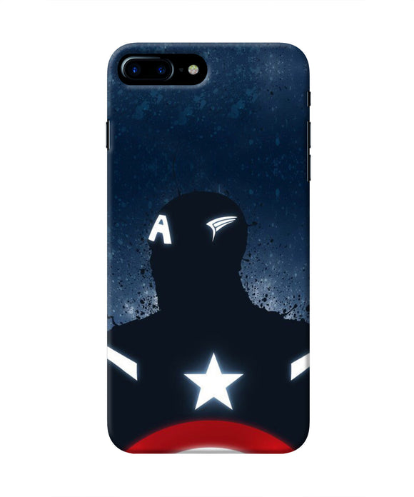 Captain america Shield Iphone 8 plus Real 4D Back Cover