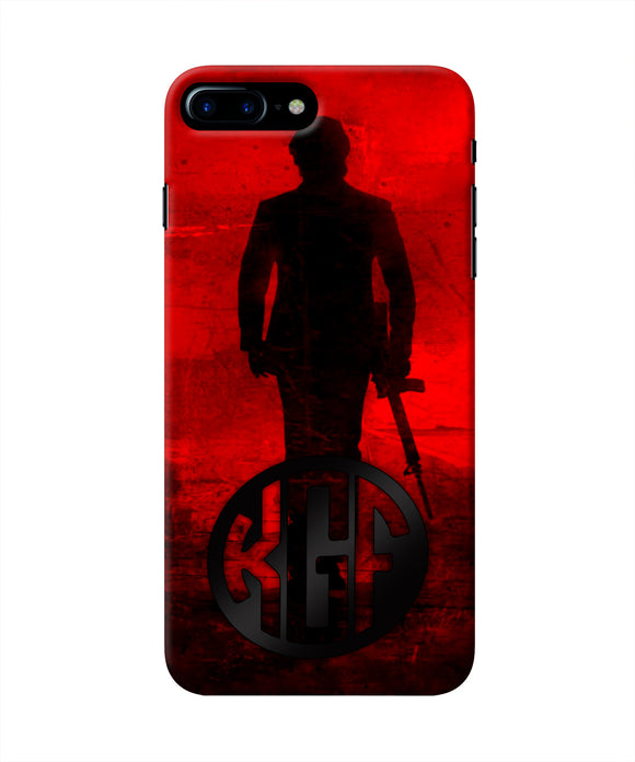 Rocky Bhai K G F Chapter 2 Logo iPhone 8 Plus Real 4D Back Cover