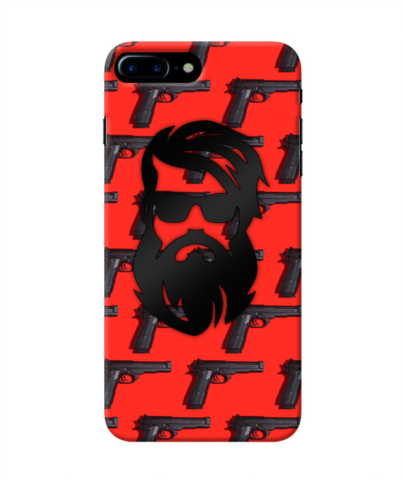 Rocky Bhai Beard Look iPhone 8 Plus Real 4D Back Cover