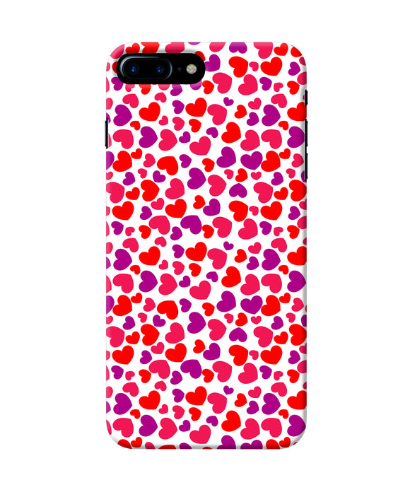 Heart Print Iphone 8 Plus Back Cover