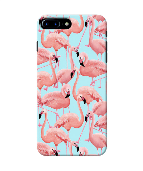 Abstract Sheer Bird Print Iphone 8 Plus Back Cover