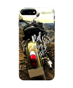 Ride More Worry Less Iphone 8 Plus Back Cover