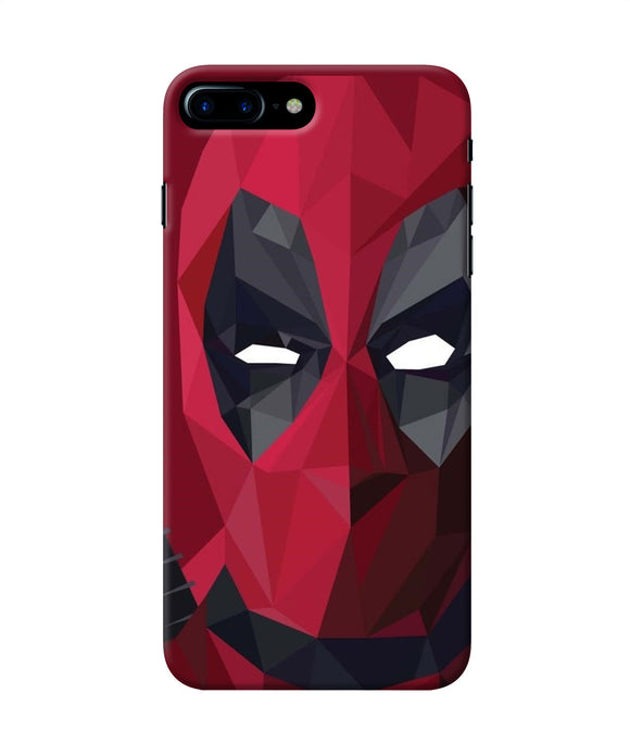 Abstract Deadpool Mask Iphone 8 Plus Back Cover