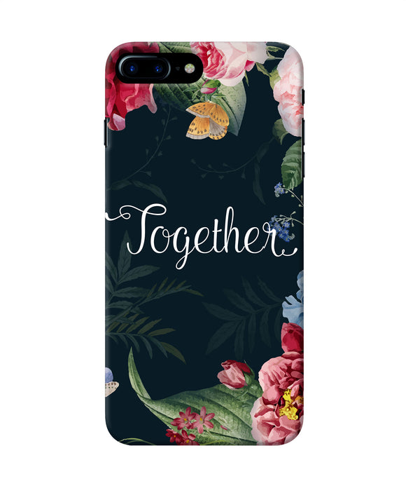 Together Flower Iphone 8 Plus Back Cover