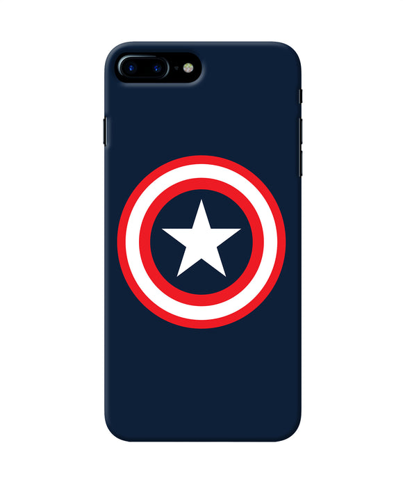 Captain America Logo Iphone 8 Plus Back Cover