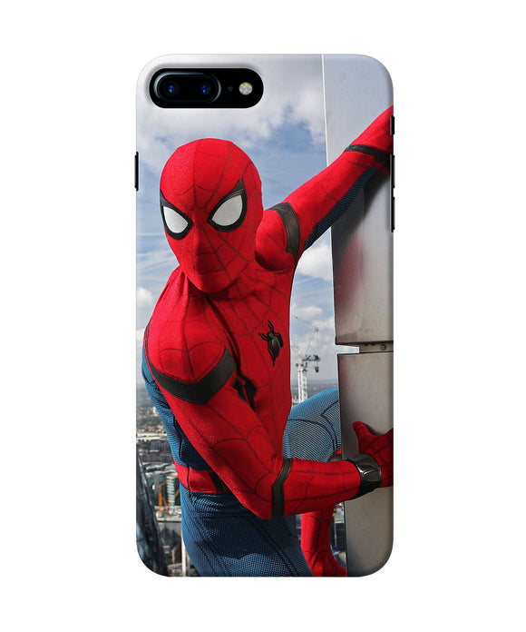 Spiderman On The Wall Iphone 8 Plus Back Cover