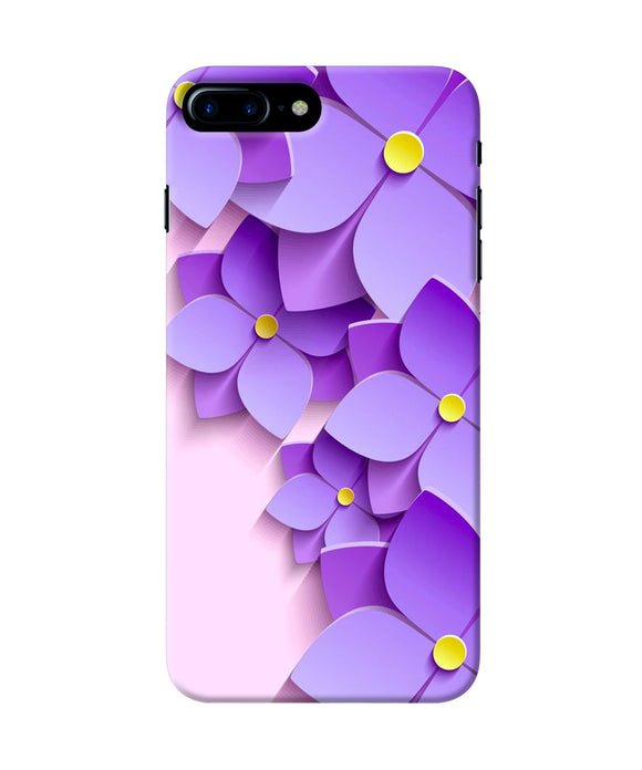 Violet Flower Craft Iphone 8 Plus Back Cover