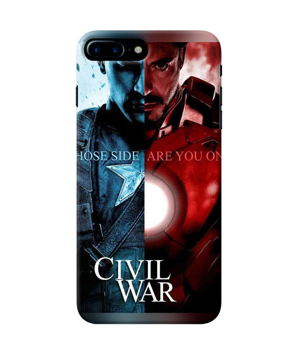 Civil War Iphone 8 Plus Back Cover