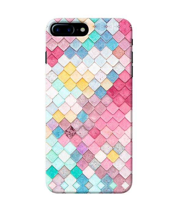 Colorful Fish Skin Iphone 8 Plus Back Cover