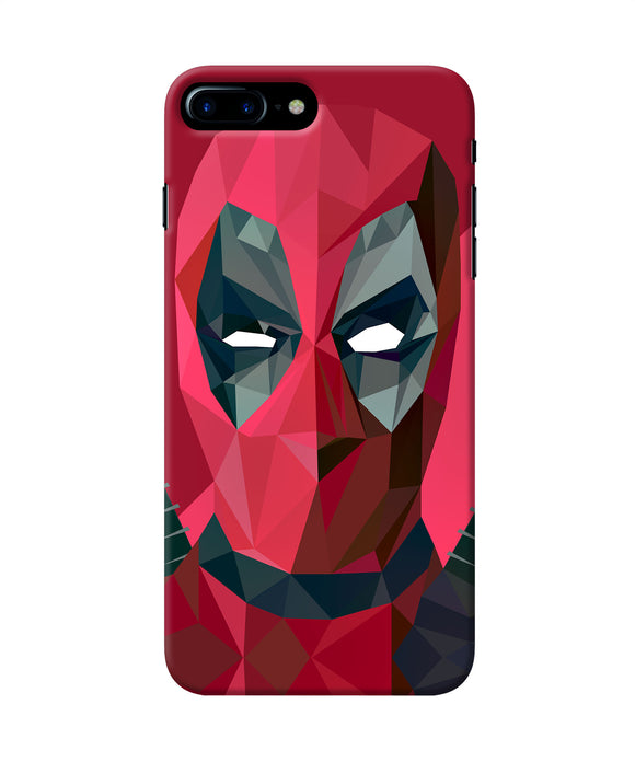 Abstract Deadpool Full Mask Iphone 8 Plus Back Cover