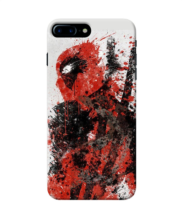 Deadpool Rugh Sketch Iphone 8 Plus Back Cover