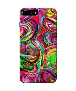 Abstract Colorful Ink Iphone 8 Plus Back Cover