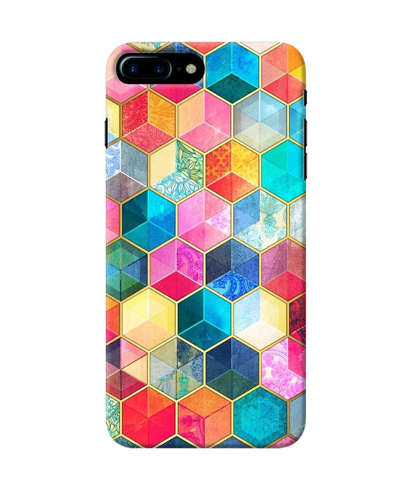 Abstract Color Box Iphone 8 Plus Back Cover