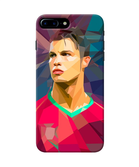 Abstract Ronaldo Iphone 8 Plus Back Cover