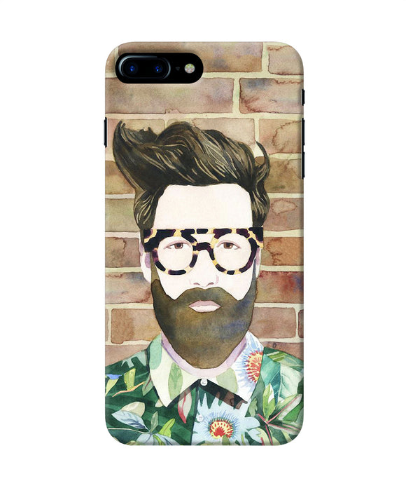 Beard Man With Glass Iphone 8 Plus Back Cover