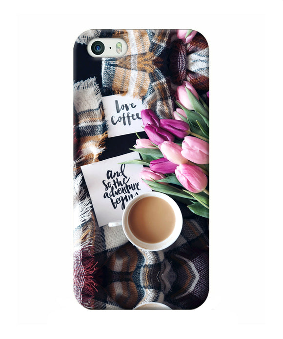 Love Coffee Quotes Iphone 5 / 5s Back Cover
