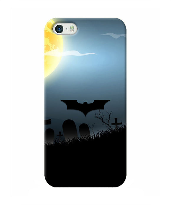 Batman Scary cemetry Iphone 5/5s Real 4D Back Cover