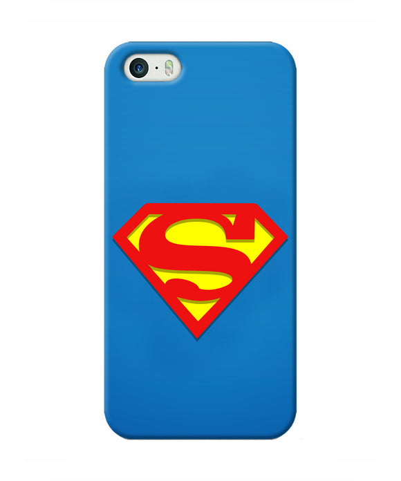 Superman Blue Iphone 5/5s Real 4D Back Cover