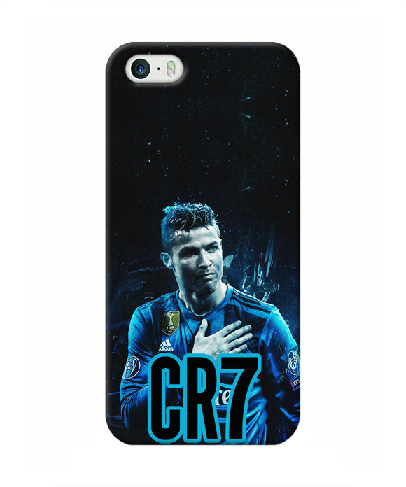 Christiano Ronaldo Blue Iphone 5/5s Real 4D Back Cover