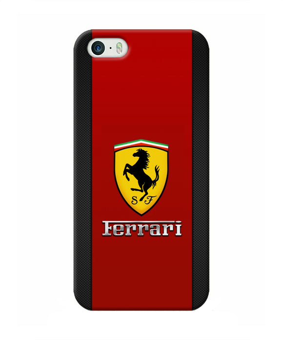 Ferrari Abstract Red Iphone 5/5s Real 4D Back Cover