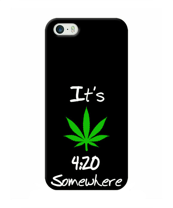 Weed Quote Iphone 5/5s Real 4D Back Cover