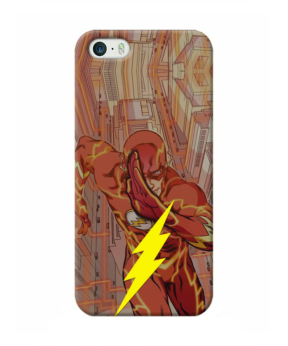 Flash Running Iphone 5/5s Real 4D Back Cover