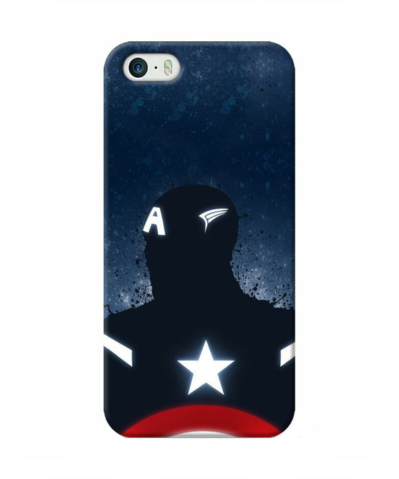 Captain america Shield Iphone 5/5s Real 4D Back Cover