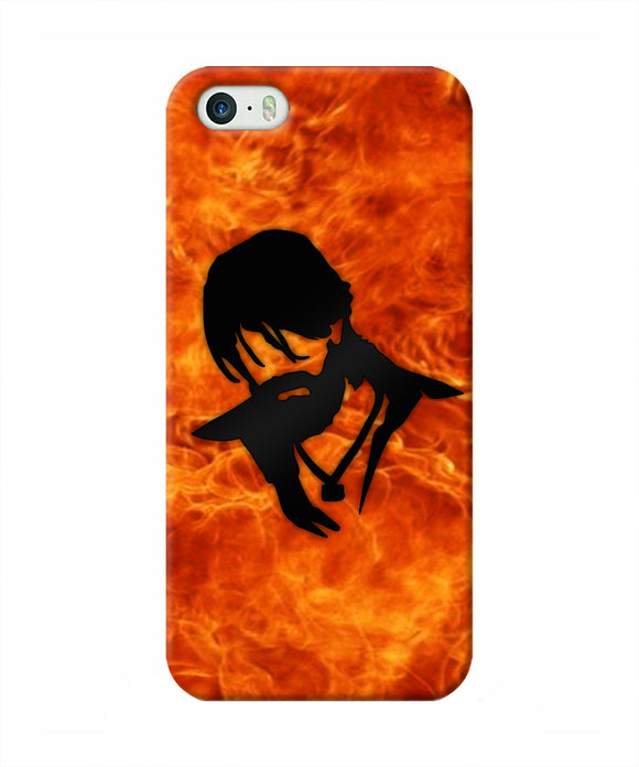 Rocky Bhai Face iPhone 5/5s Real 4D Back Cover