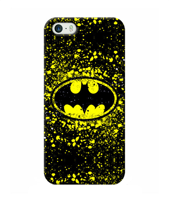 Batman Last Knight Print Yellow Iphone 5 / 5s Back Cover