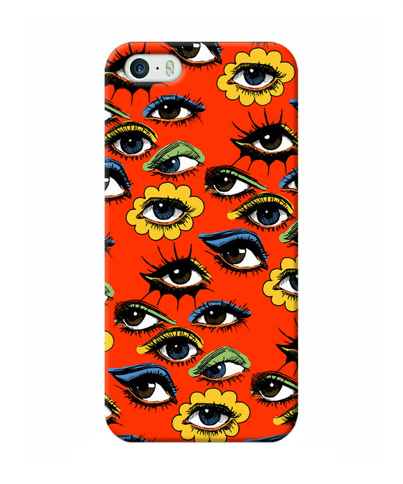 Abstract Eyes Pattern Iphone 5 / 5s Back Cover