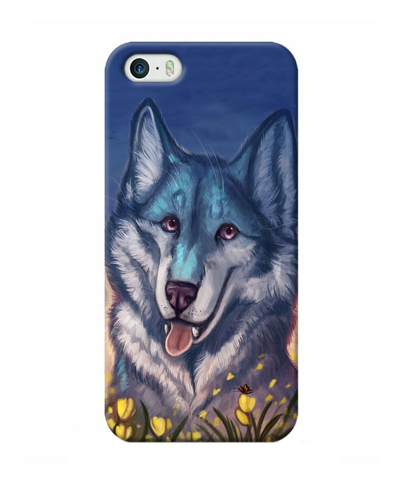 Cute Wolf Iphone 5 / 5s Back Cover