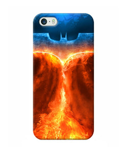 Burning Batman Logo Iphone 5 / 5s Back Cover