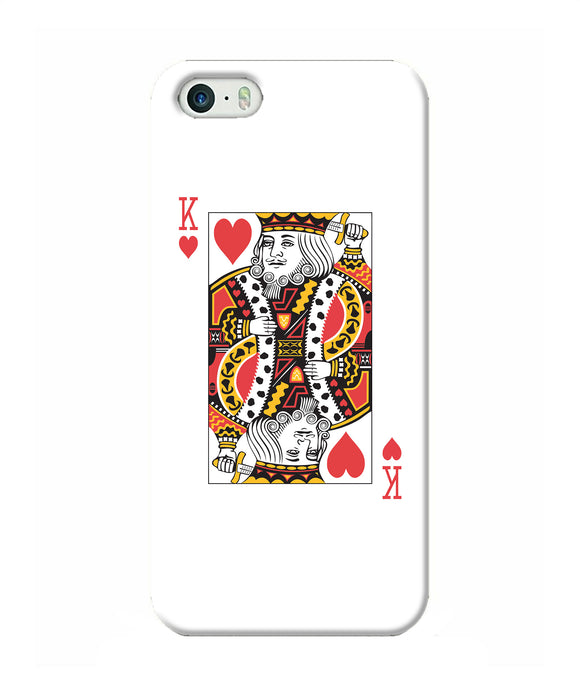 Heart King Card Iphone 5 / 5s Back Cover