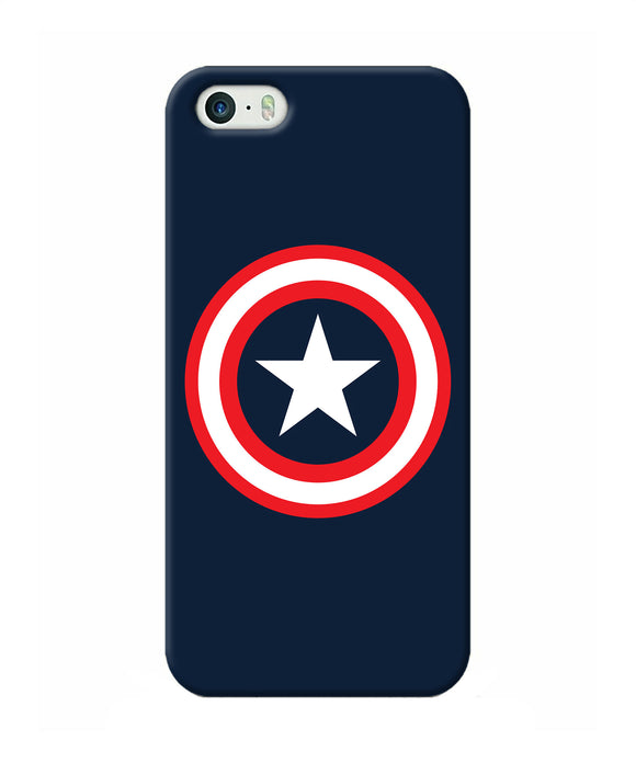 Captain America Logo Iphone 5 / 5s Back Cover