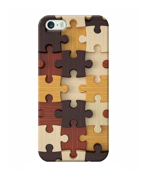 Wooden Puzzle Iphone 5 / 5s Back Cover