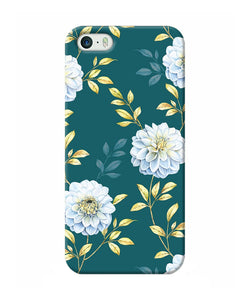 Flower Canvas Iphone 5 / 5s Back Cover