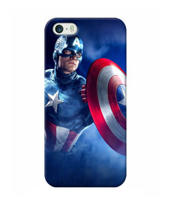 Captain America On Sky Iphone 5 / 5s Back Cover