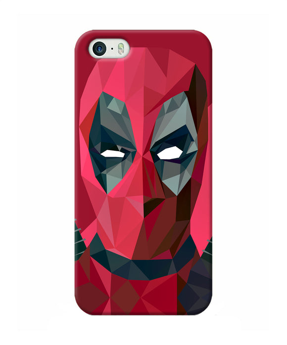 Abstract Deadpool Full Mask Iphone 5 / 5s Back Cover