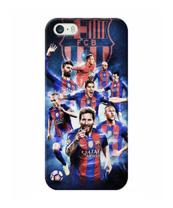 Messi Fcb Team Iphone 5 / 5s Back Cover