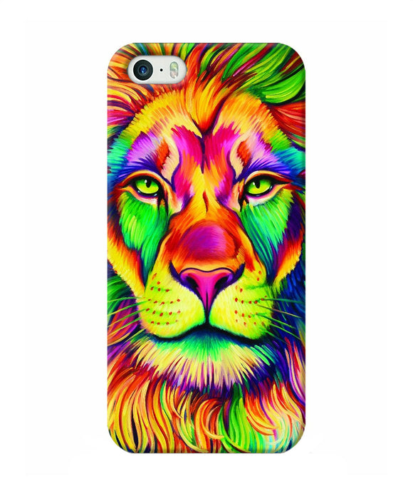 Lion Color Poster Iphone 5 / 5s Back Cover