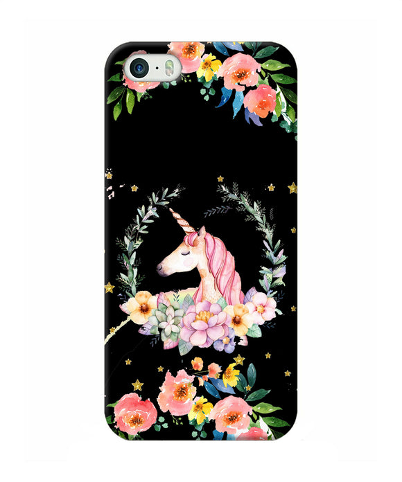Unicorn Flower Iphone 5 / 5s Back Cover