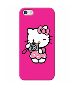 Hello Kitty Cam Pink Iphone 5s Back Cover - Main Image