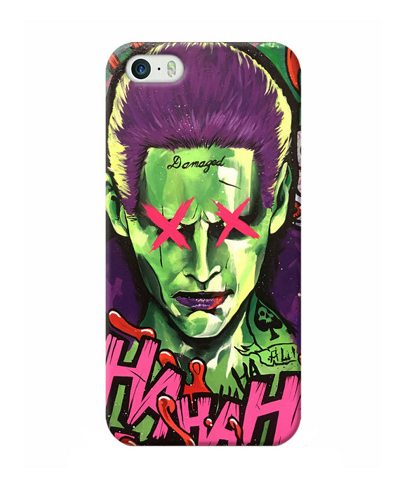 Damaged Joker Anim Iphone 5 / 5s Back Cover