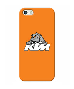 Ktm Dog Logo Iphone 5 / 5s Back Cover