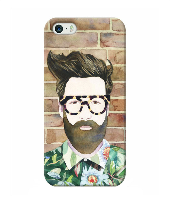 Beard Man With Glass Iphone 5 / 5s Back Cover