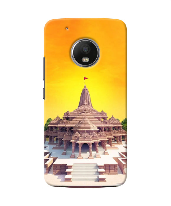 Ram Mandir Ayodhya Moto G5 Plus Back Cover