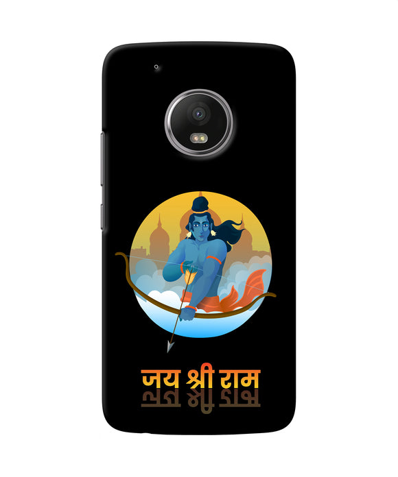 Black Jay Shree Ram Moto G5 Plus Back Cover